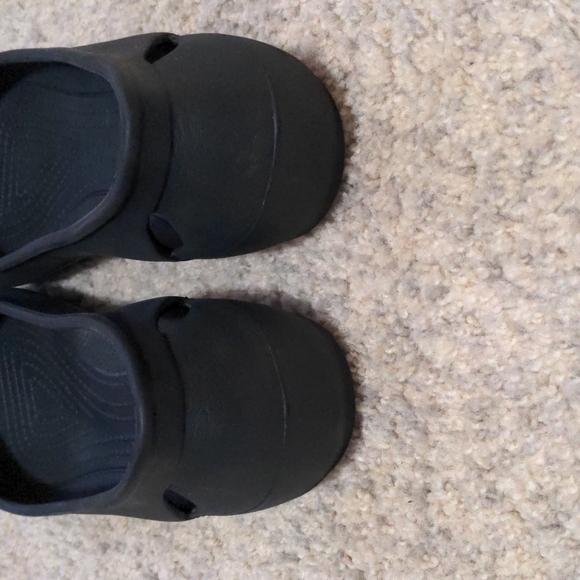 Crocs Kelli Black Flats Size 10 Like New! - Picture 5 of 11